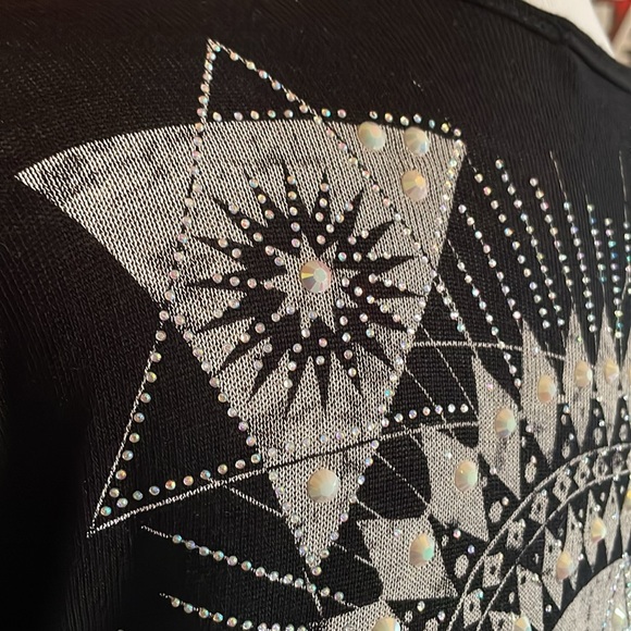 Vocal Brand Lightweight Studded Bling Cardigan - Picture 6 of 12